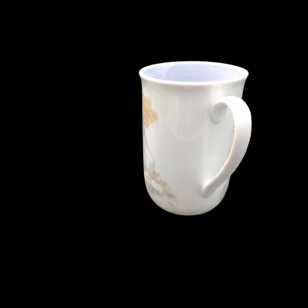 Vintage 90s Enesco Precious Moments Religious AUNT Coffee mug Porcelain Tea Cup - Picture 10 of 11